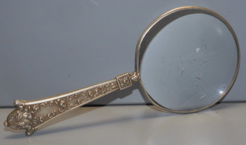 Belle ancienne loupe manche - -,