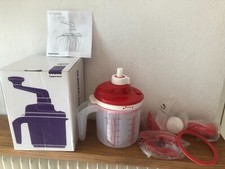 ⭕Tupperware speedy chef rouge batteur manuel mayonnaise chantilly neuf  carton