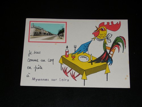 Carte postale semi moderne - postale,