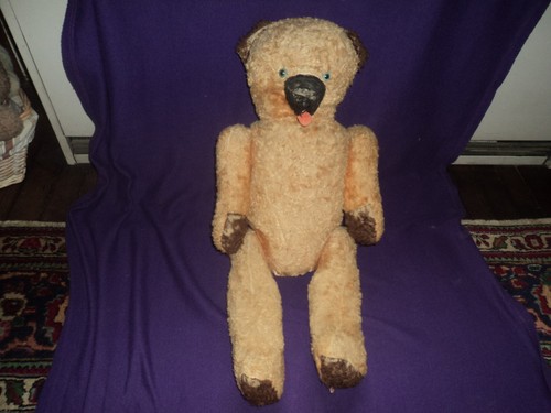 Ancien ours peluche - ancien,