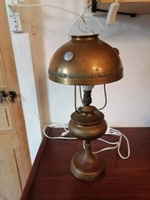 Lampe parisienne cuivrée