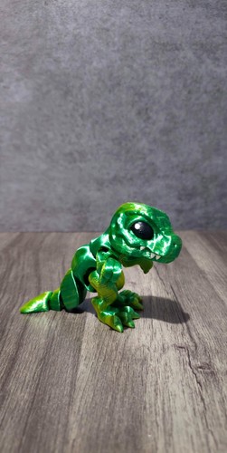 Articulated rex 3d printed - articulated, |