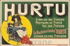 HURTU MACHINE a COUDRE Rzzb-POSTER HQ 50x70cm d'une AFFICHE VINTAGE