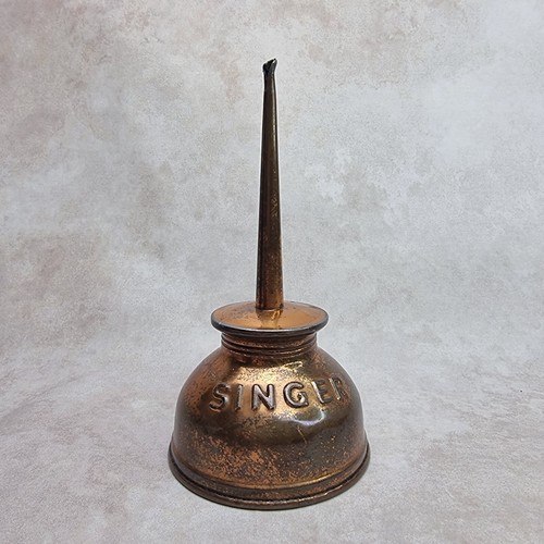 Ancienne burette huile singer - ancienne,