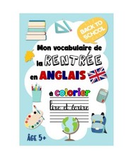 Mon vocabulaire de la RENTRÉE