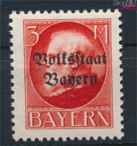 Timbres bavière 1919 130i - timbres,