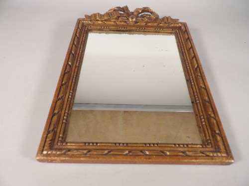 Miroir ancien bois sculpté - ancien,