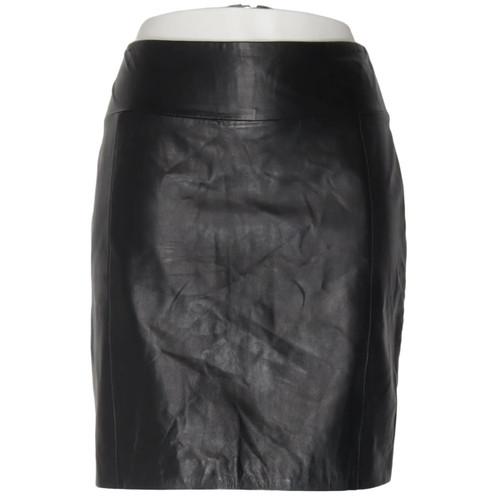 Jupe cuir taille - taille,