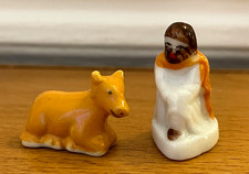 Lot de 2 Fèves Crèche Santon