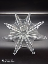 Grande Coupe à Fruits ou centre de table étoile en Cristal de BACCARAT .