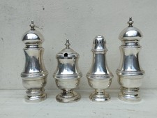 Service à condiments en métal argenté Chambly