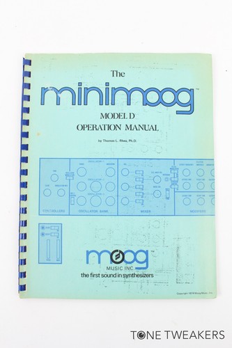 Moog minimoog model - minimoog, d