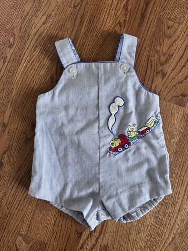 Vintage baby bubble romper - baby,