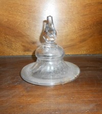 Ancien couvercle pour drageoir de pharmacie officine déco vitrine lot B