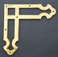 4 x coins de porte en laiton