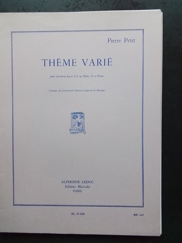 Partition pierre petit - pierre,