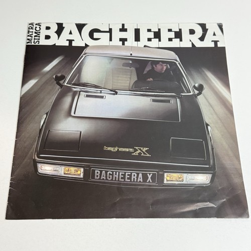 Matra simca bagheera 12p - bagheera, s