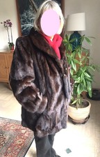 Manteau ¾ Femme Vison véritable Taille 44 Milady Av . Champs Elysées 75 Paris