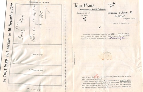 1910 annuaire societe - la,