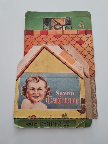 Savon cadum ancien carton - ancien,