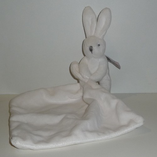 Doudou lapin jacadi blanc - doudou,