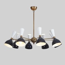 Lustre Sputnik À Huit Bras Et Seize Lumières Style Stilnovo Du Milieu Du Siècle