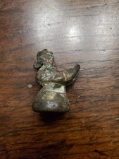 Bronze poids a opium oiseau