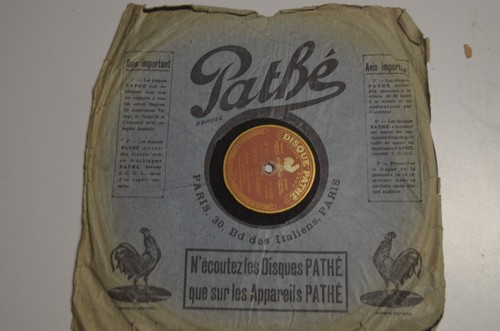 Ancien disque pathe saphir - disque,