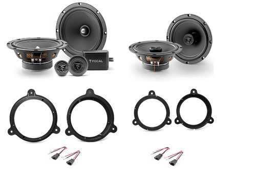 Kit haut parleurs focal pour - 6, haut-parleurs