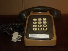 Téléphone fixe filaire marron ( ericsson )