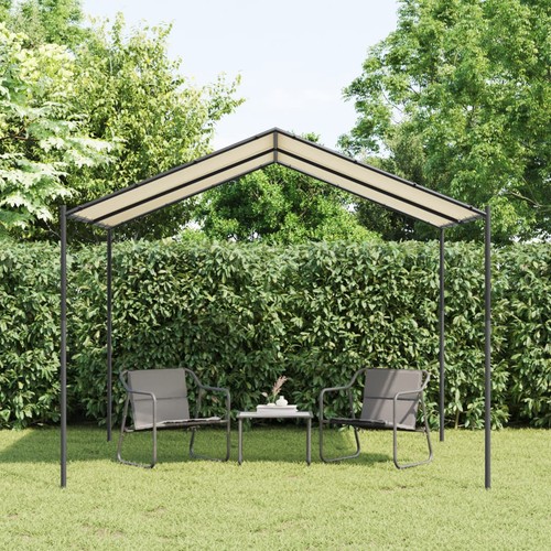 Tente auvent beige 3x3 m - tente,