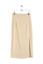 Jupe en laine beige Margaux Lonnberg XS