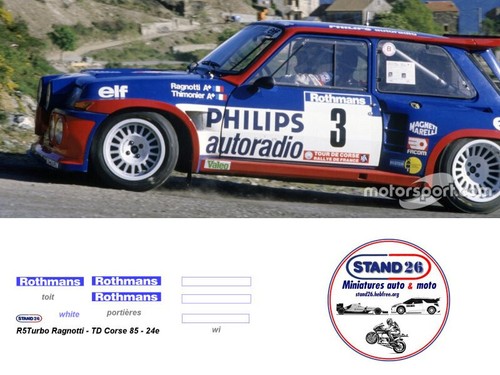 469 decals renault r5 - r5, maxi