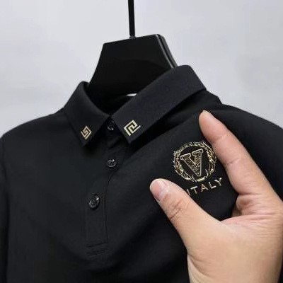 Lapel short sleeved shirt - lapel, t-shirt