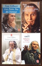 Lot 4 livres poche prêtre GUY GILBERT (foi religion Chrétien)
