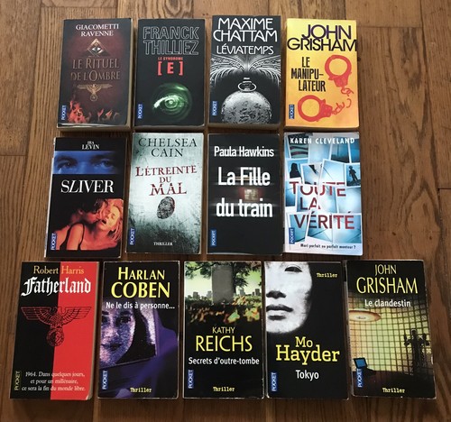 Lot livres de poche - 13,