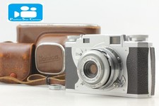 🎦👀🌟N MINT🌟 Appareil photo argentique télémétrique Konica IIB-m Hexar 45mm...