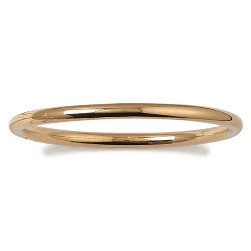 Bracelet jonc épais plaqué - bracelet,