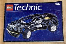 Lego vintage technic 8880 Super Car instructions only NO PARTS