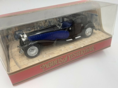 Matchbox yesteryear bugatti - matchbox,