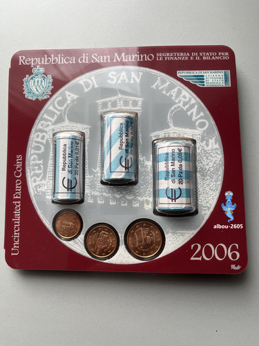 Kit san marin 2006 1ct - 2006, ,