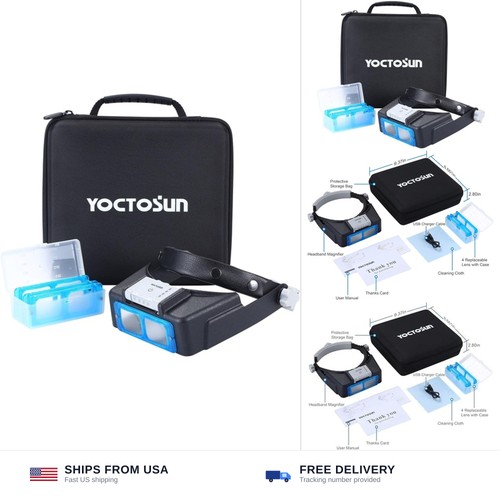 Yoctosun headband magnifier - yoctosun,