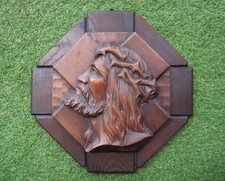 Ancien beau bas relief tête