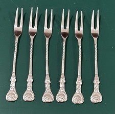 6 petites fourchettes à