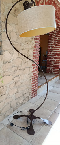 Lampadaire intérieur fer - lampadaire,