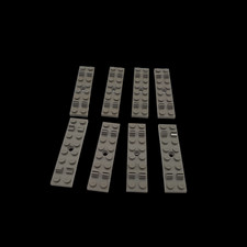 8 Lego® train rails 12V chemin de fer voie bille pour rails !! 2. CHOIX !! GRIS 