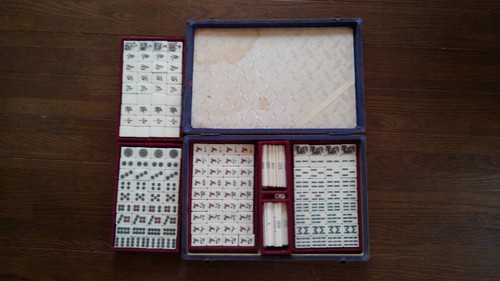 Bamboo mahjong tiles - mahjong,