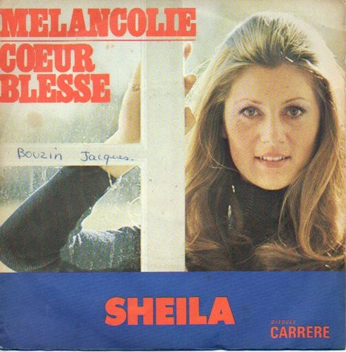 Disque vinyle tours sheila - disque,