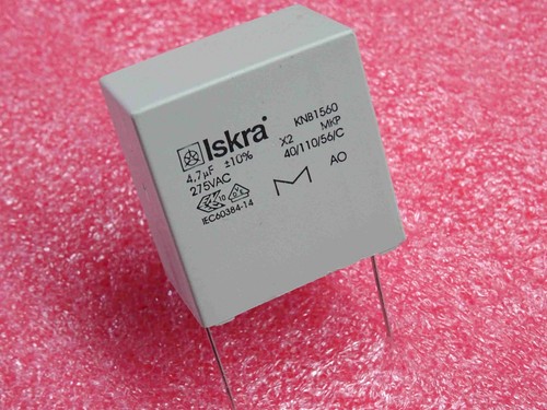 Condensateur iskra 7µf - iskra, 4.7µf