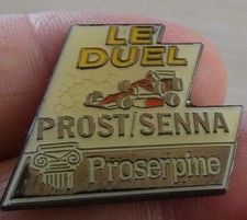 PIN'S F1 FORMULA ONE MC LAREN HONDA DUEL AYRTON SENNA ALAIN PROST PROSERPINE